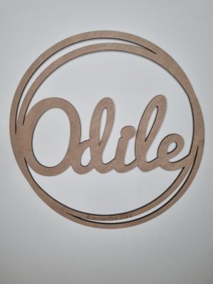 Prénom cercle personnalisable