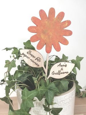 Fleurs a peindre et a personnaliser fête des mères