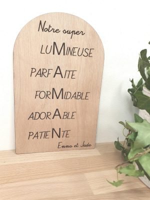 Pancarte fête des mères cadeau