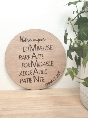 Panneau fête des mères cadeau