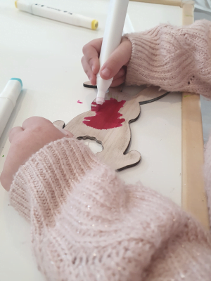 Lapins de Pâques à peindre