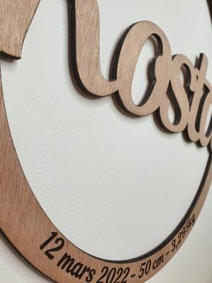 cadeau de naissance personnalisable