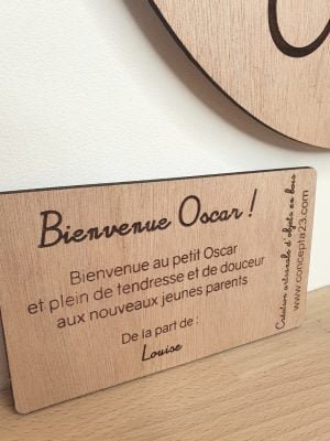 Carte "de la part de"