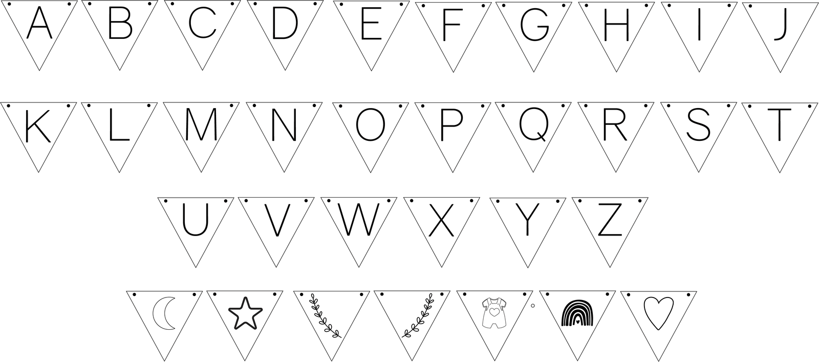 Fanion Triangulaire Concept A23