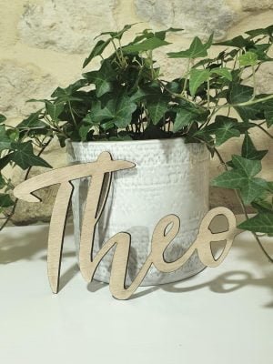 Prénom pour porte ou décoration chambre