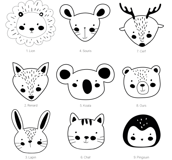 Tête d'animaux – Image 4