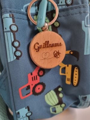 porte clé personnalisé bois