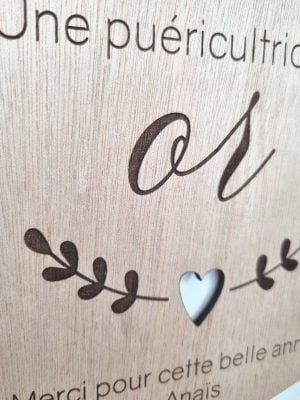 fanion personnalisable professeur cadeau