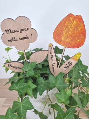 fleurs personnalise prénom phrase