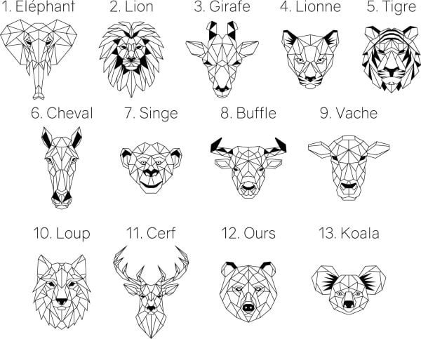 Animaux géométriques – Image 2