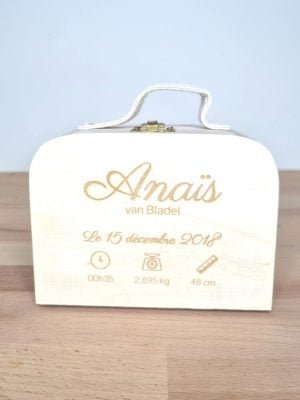 Petite valise de naissance