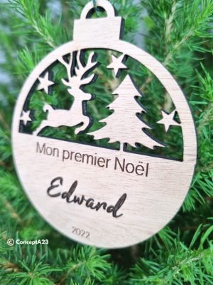 boule-de-noel-personnalisee-en-bois-dessin boule-de-noel-personnalisee-en-bois-dessin