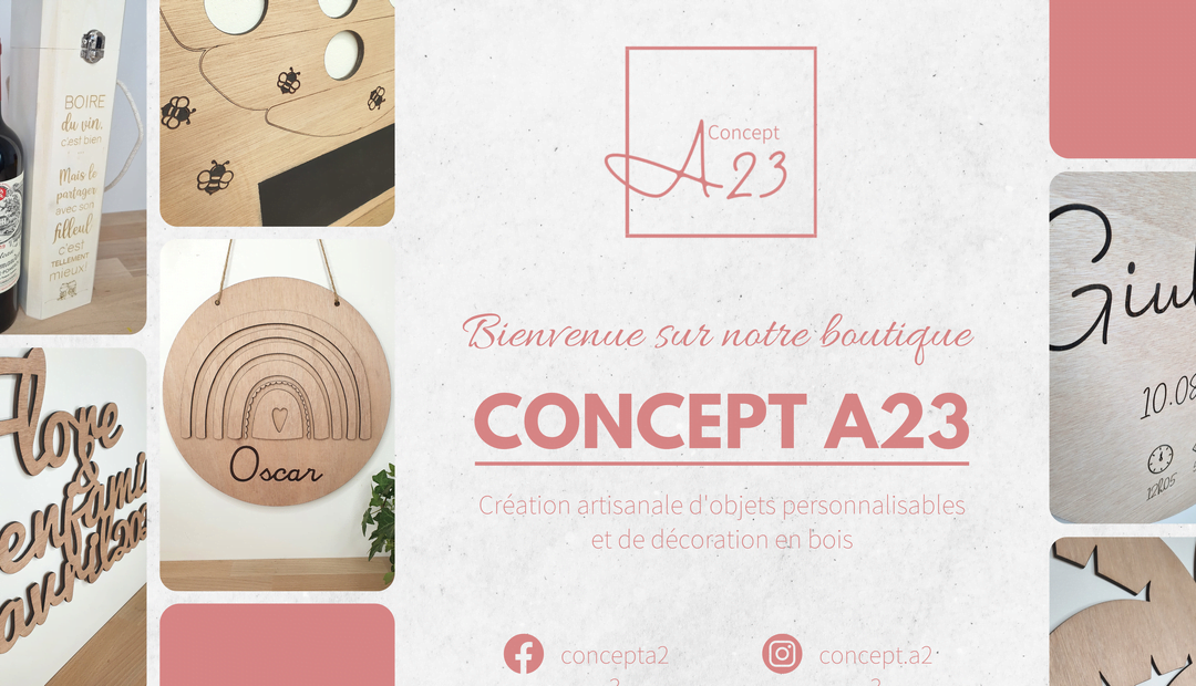 Idées de cadeaux de naissance personnalisés en bois