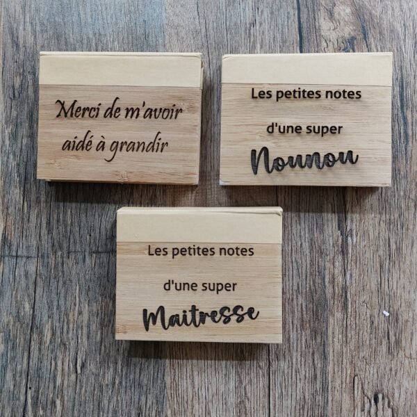 Ensemble Papeterie - Offrez le merci parfait aux maîtresses, nounous et instituteurs – Image 2