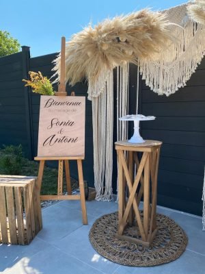 Panneau Bienvenue - Mariage