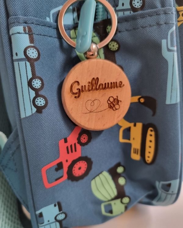 porte clé personnalisé bois